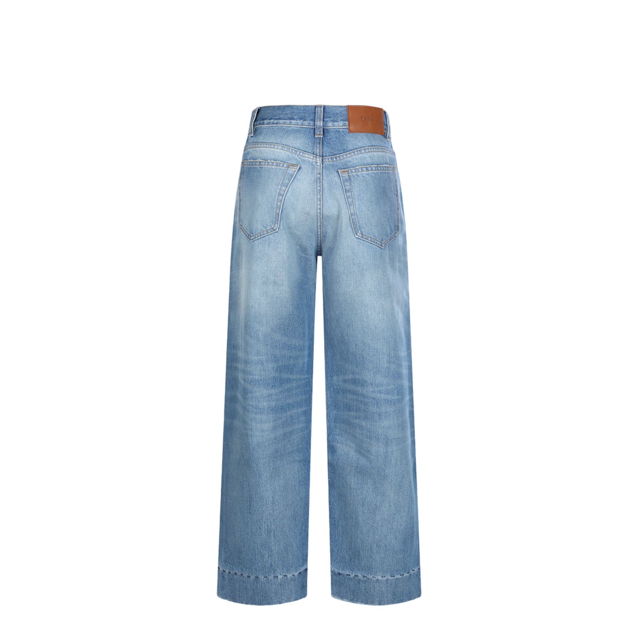 High-waisted shorts jeans