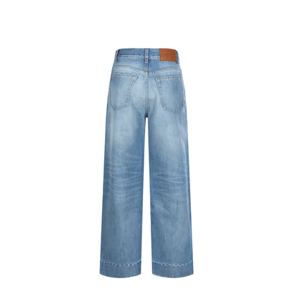 High-waisted shorts jeans