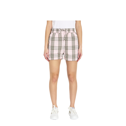 Cotton Check Shorts