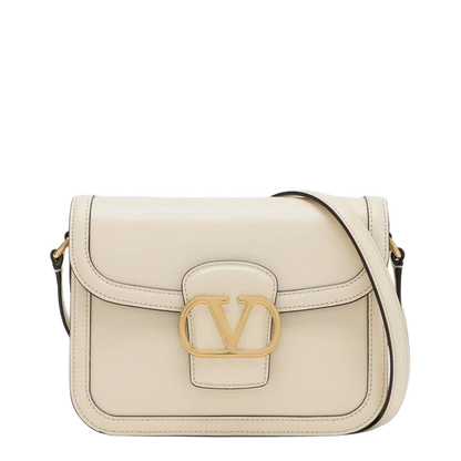 Small Handbag in Butter-Coloured Leather