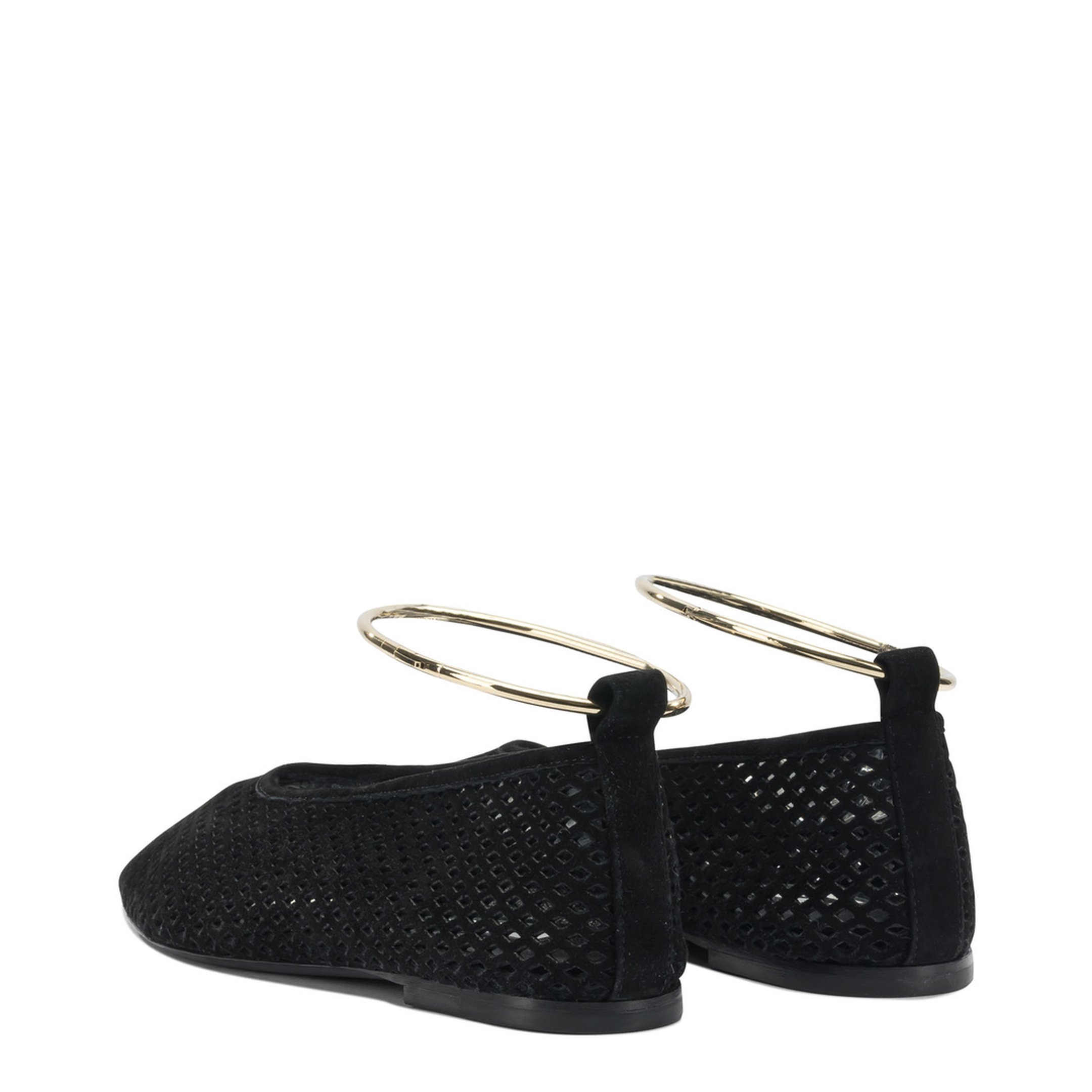 MAYFEYR - Jil Sander - Suede Perforated Ballet Flats - J15WZ0038P7587001