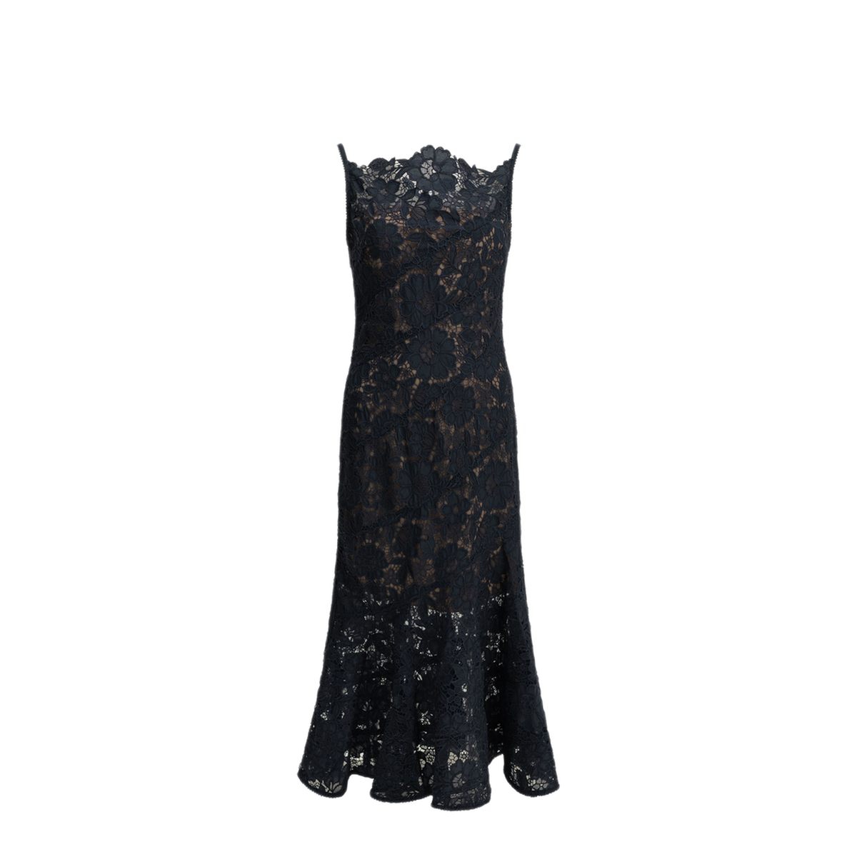 MAYFEYR - Self Portrait - Lace Midi Dress - AW26043MNNAVY