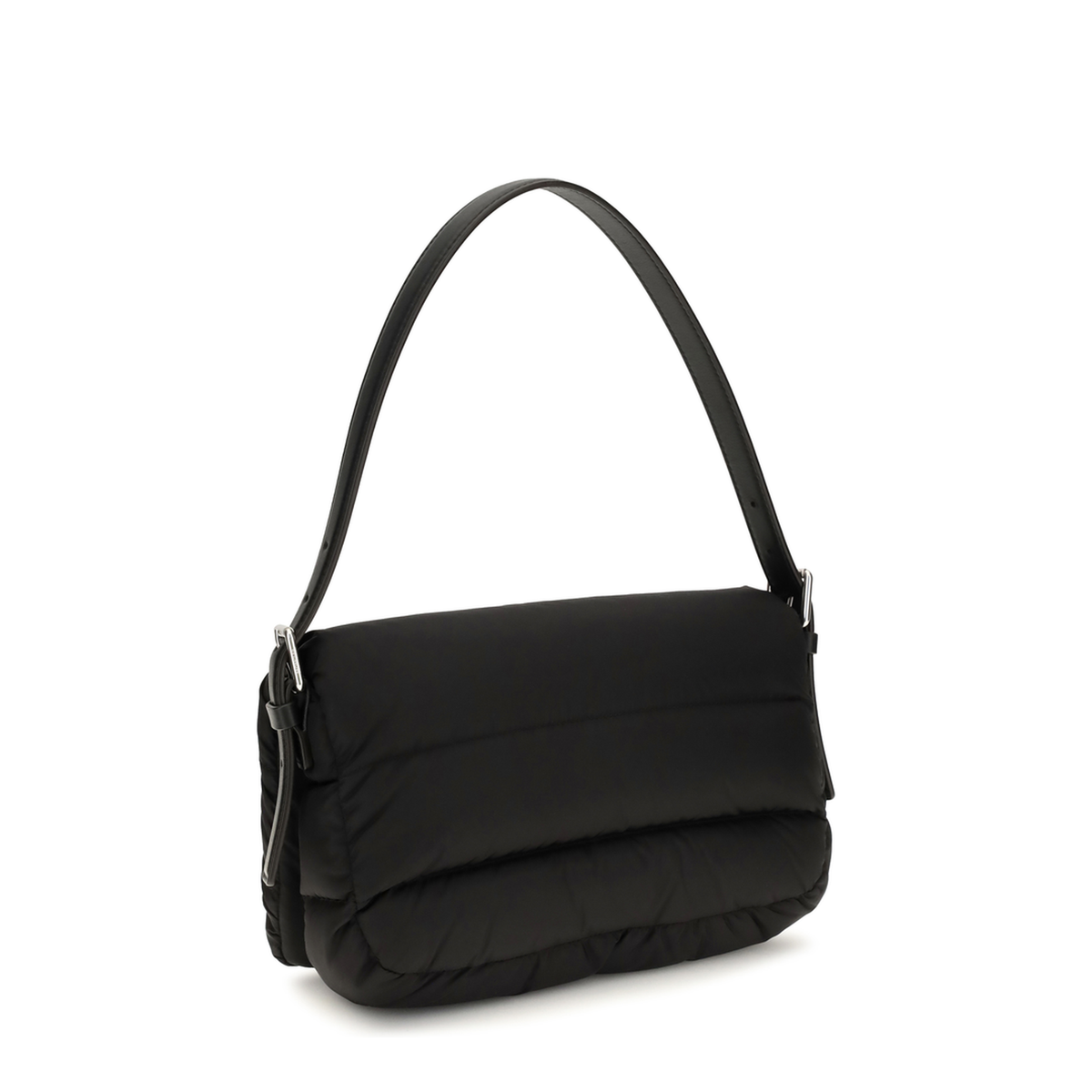 Nylon Bucket Bag - Black