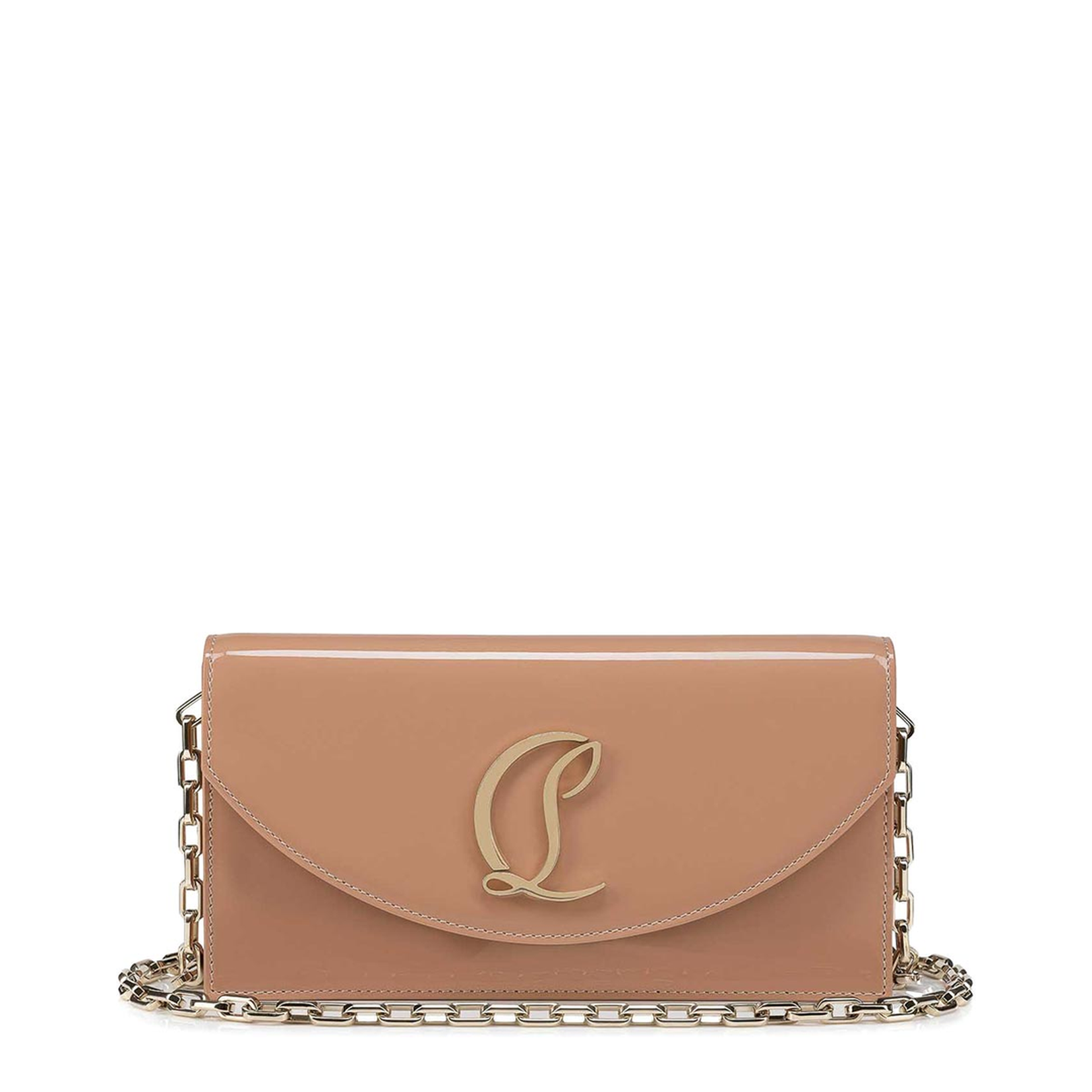 Blush Patent Calf Leather Bag