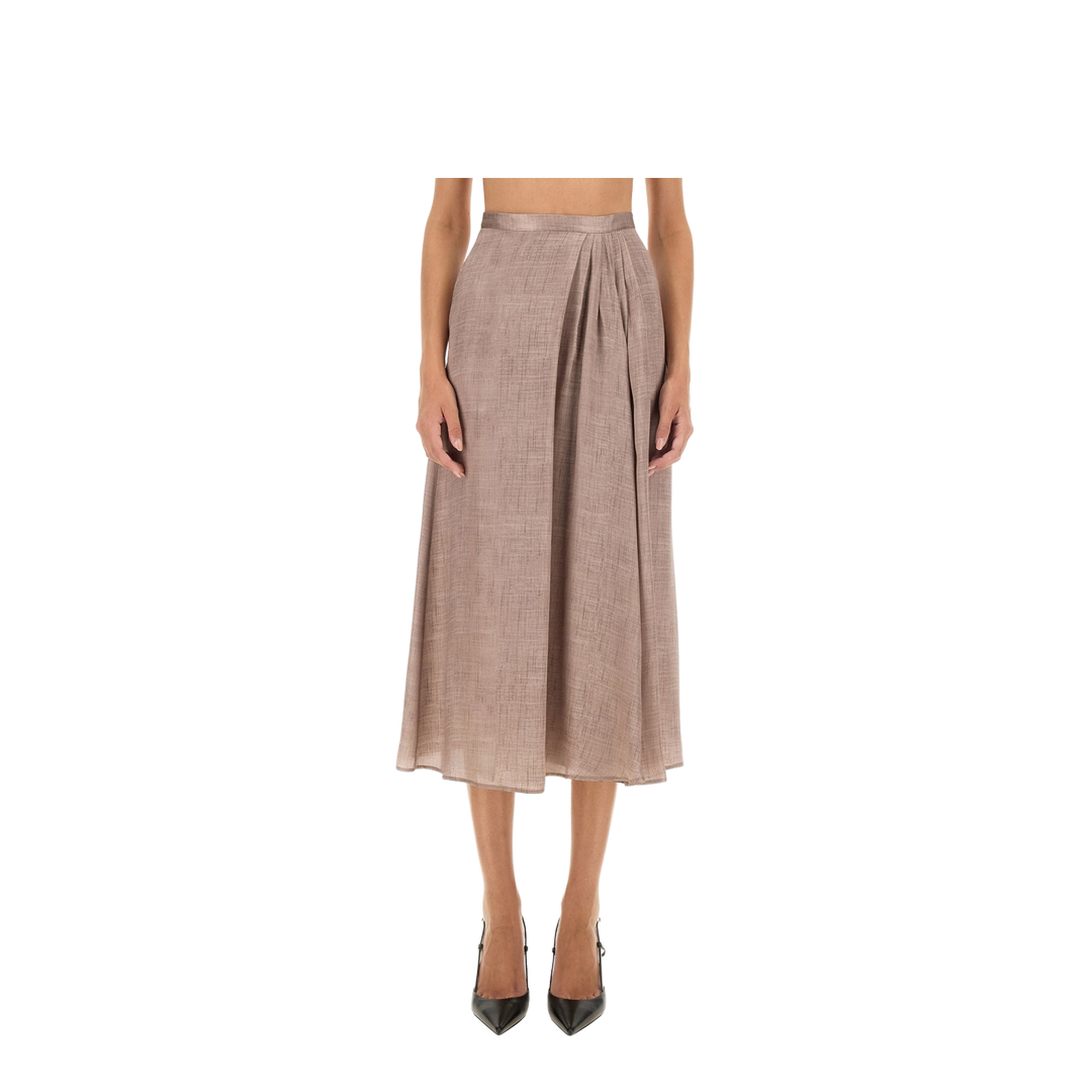 MIDI SKIRT BEIGE