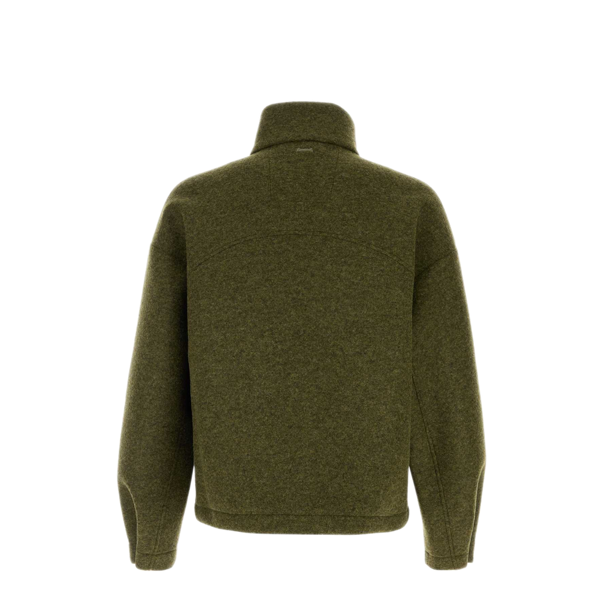 MAYFEYR - Herno - Olive Green Pile Sweatshirt - GI00235UL12845S7740