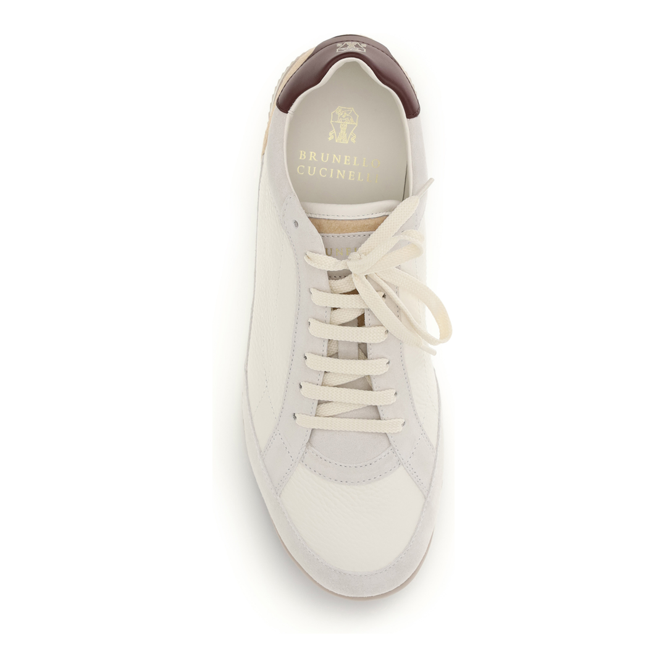 MAYFEYR - Brunello Cucinelli - Deer And Suede Sneakers - MZUKOKA348