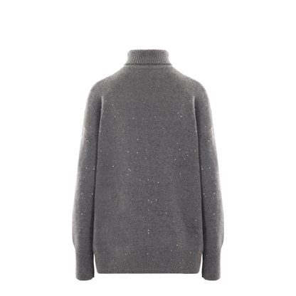 Cashmere And Silk Turtleneck Sweater