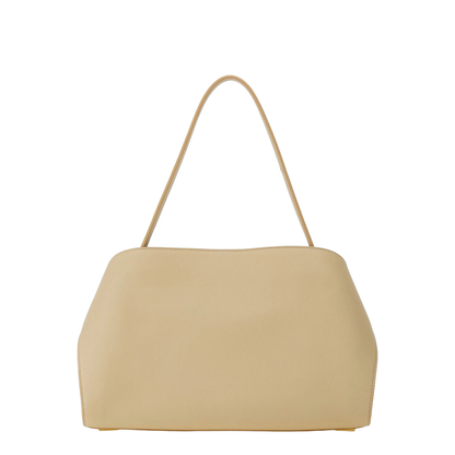 Beige Hug Small Shoulder Bag