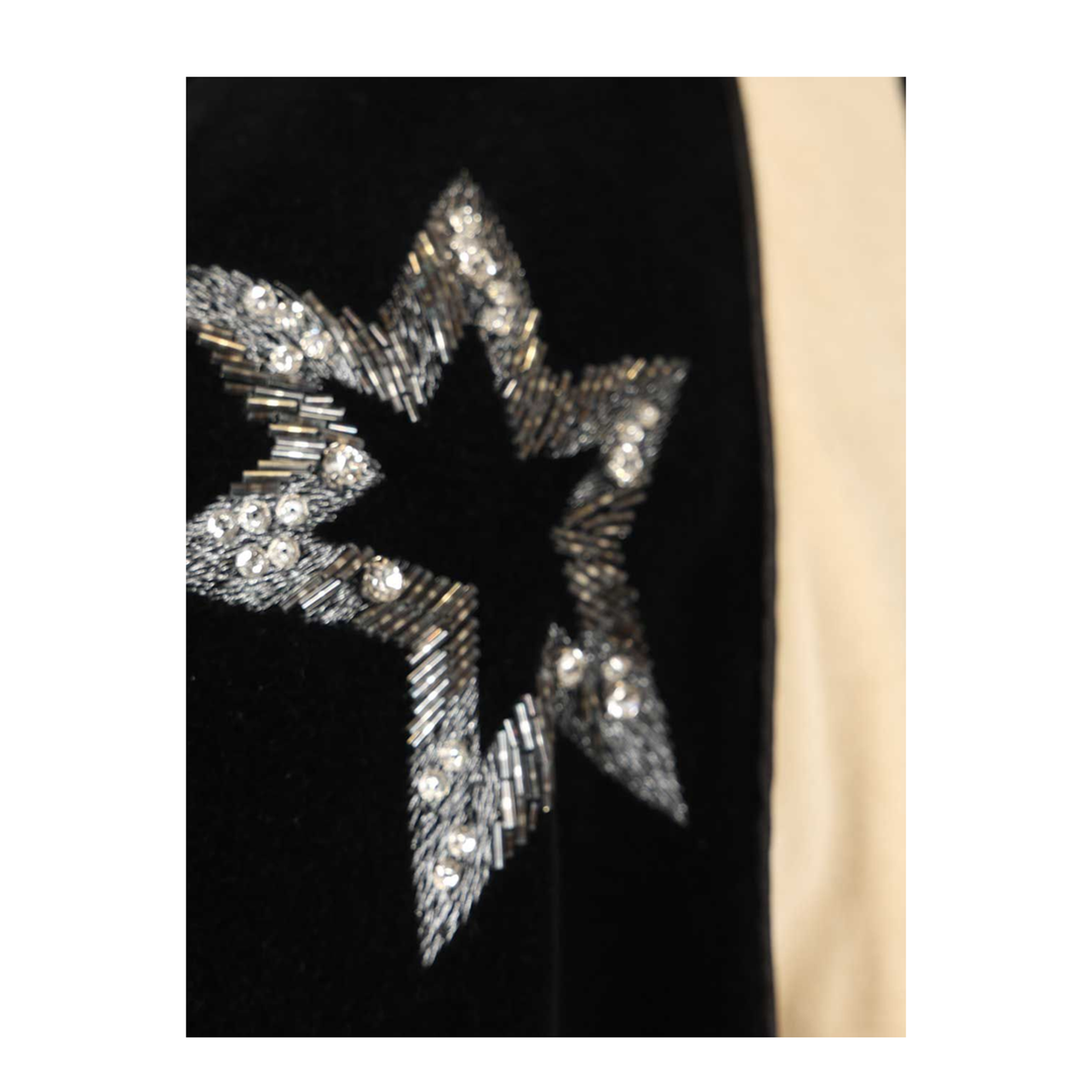 Cotton Blend Velvet Sports Jacket