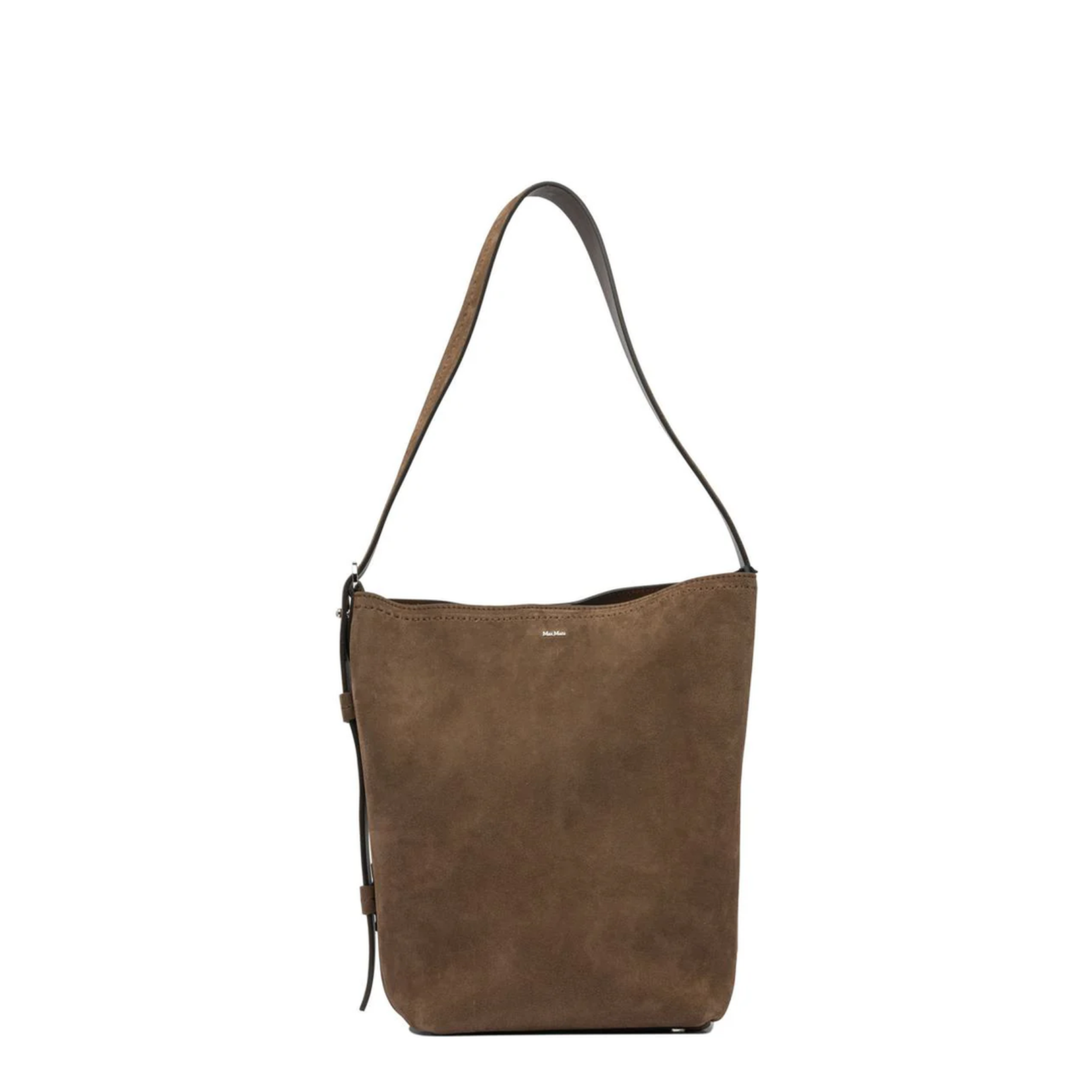 Suede Shoulder Bag Brown