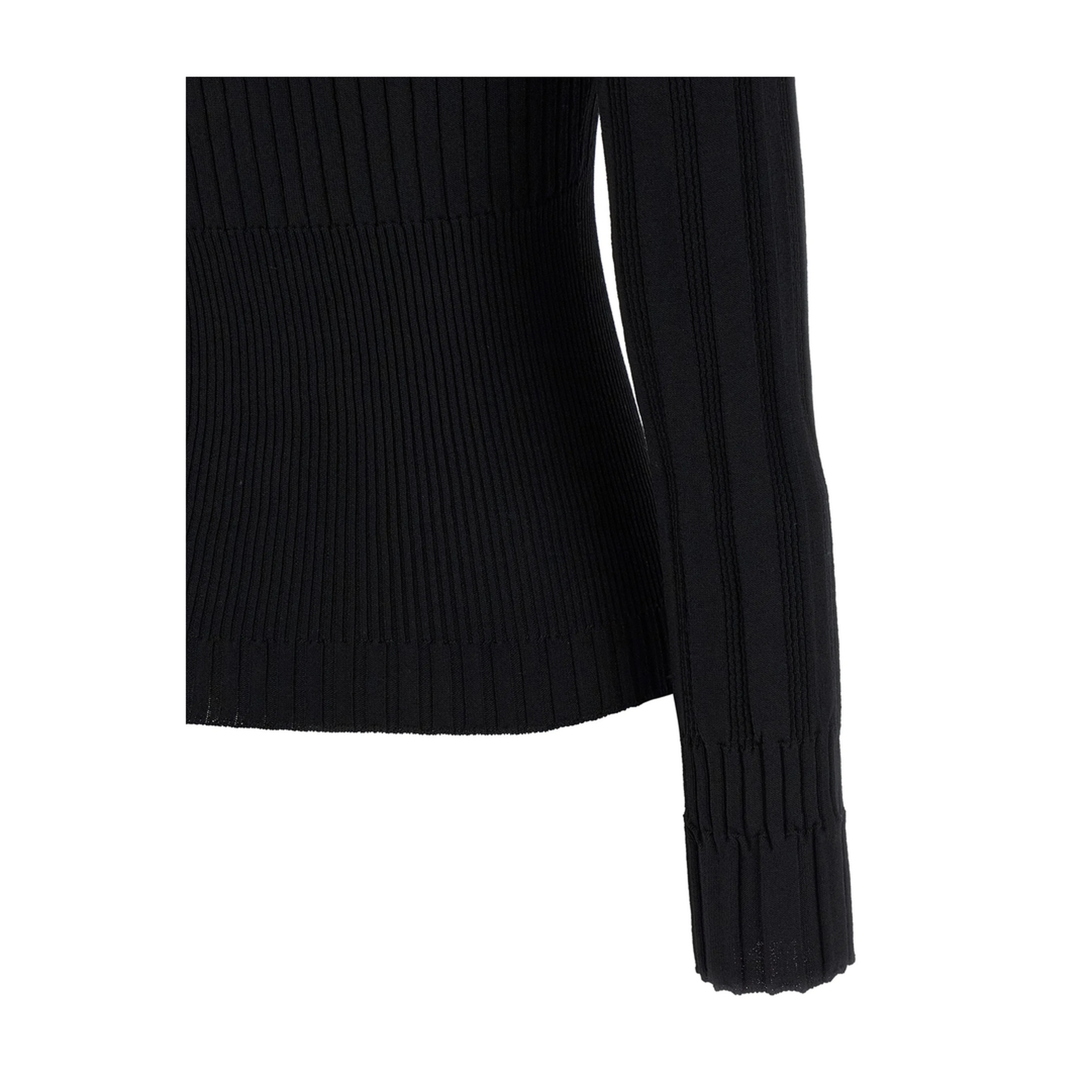 Button Cardigan Black