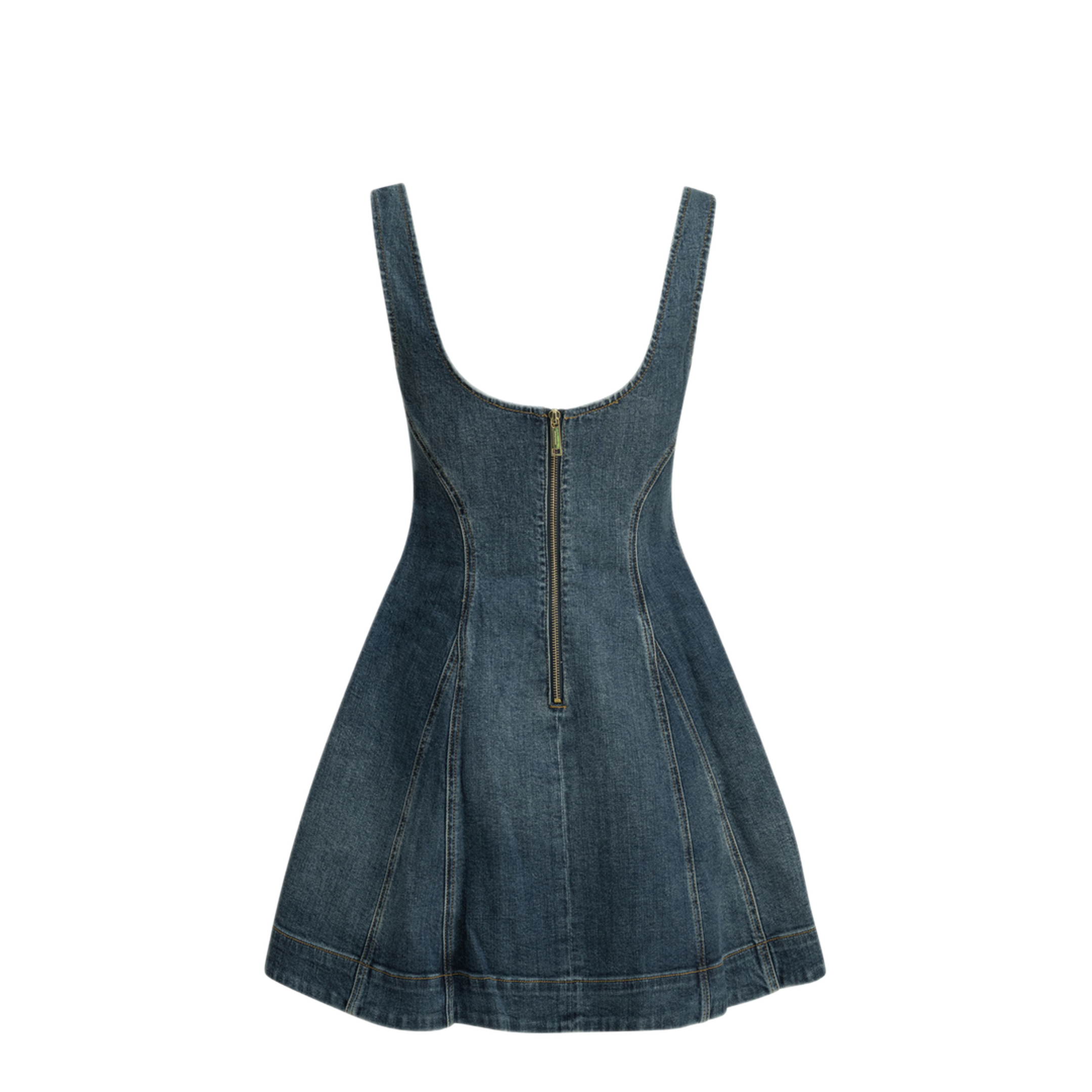 MAYFEYR - Self Portrait - Short Flared Dress - SS26813SBLBLUE