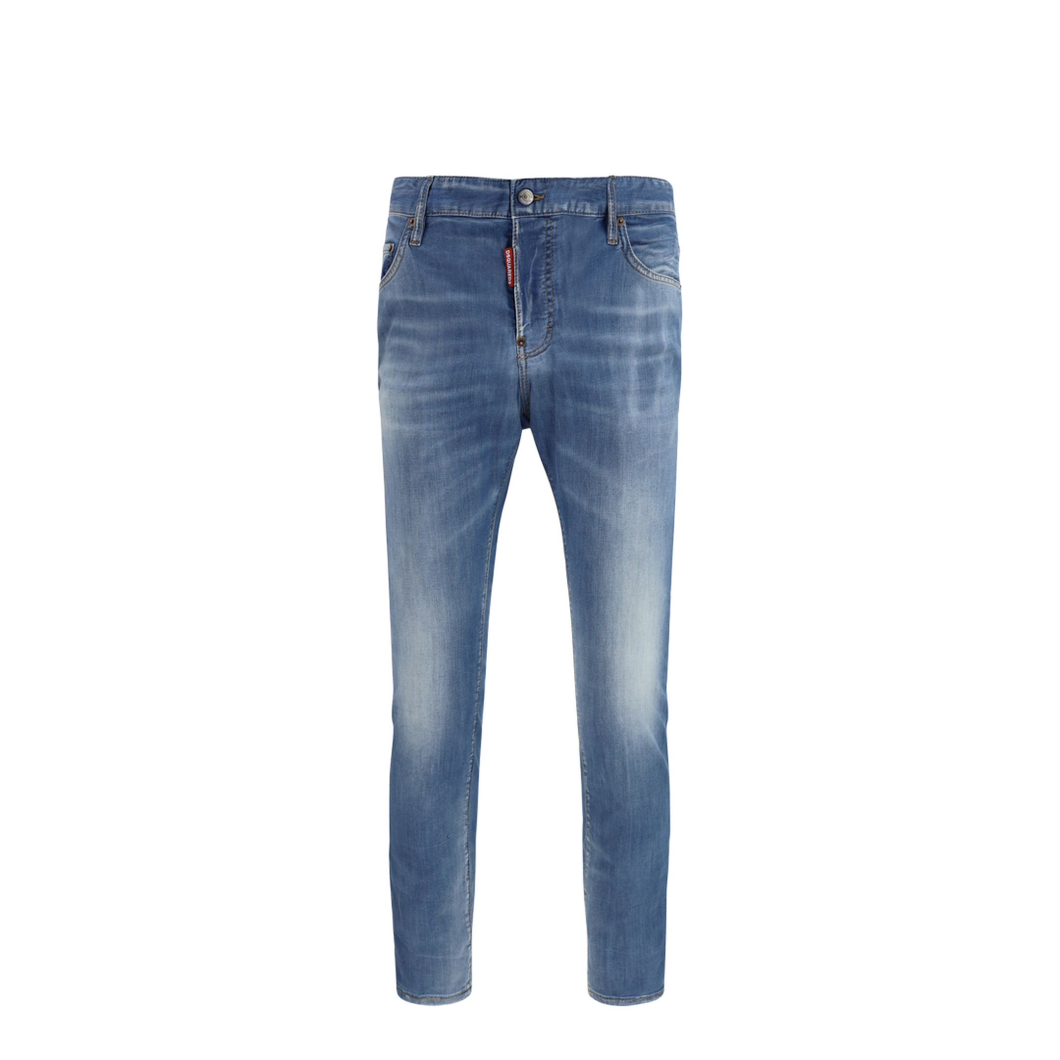 MAYFEYR - Dsquared2 - Cotton Jeans With Logo Application - S71LB1753S30341