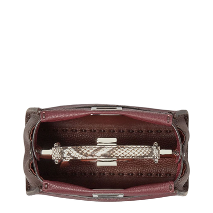 Peekaboo Mini Cuoio Romano Leather Multicolor