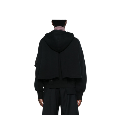 Sponge Sweat x Nylon Twill Hoodie