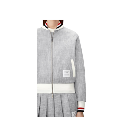 MAYFEYR - Thom Browne - Coats Light Grey - FJT436AJ0194055