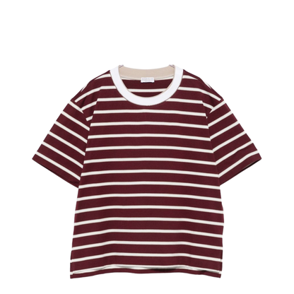 Striped Cotton T-Shirt