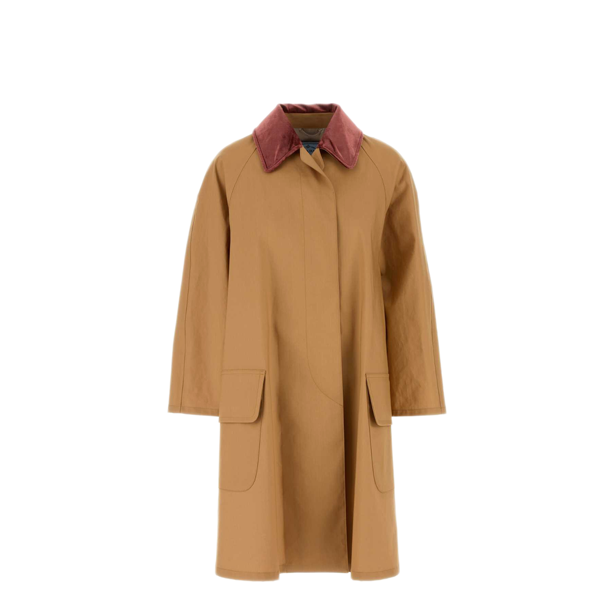 MAYFEYR - Prada - Camel Cotton Overcoat - 292279SOOO85HF0151