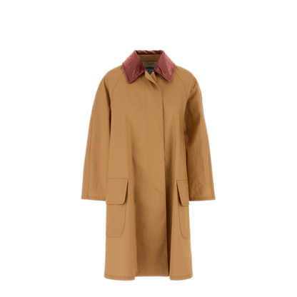 MAYFEYR - Prada - Camel Cotton Overcoat - 292279SOOO85HF0151