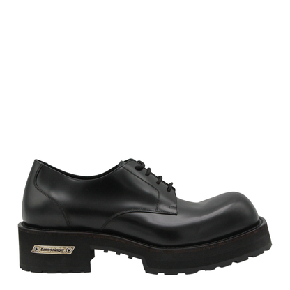 Denom Derby Shoes in Calfskin Leather