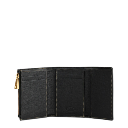 MAYFEYR - Tod's - Tri Fold Leather Wallet With Strap - XAWTIMB5200WKAB999