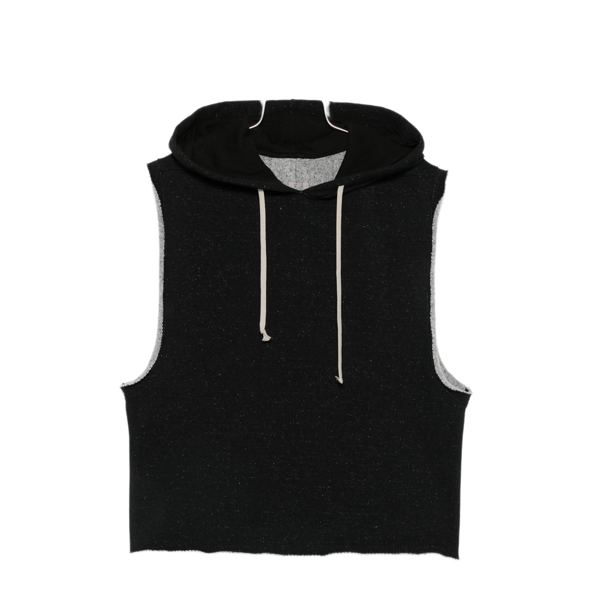 MAYFEYR - Rick Owens - Sweatshirt Vest With Drawstring Hood - RU02F4153WFE09