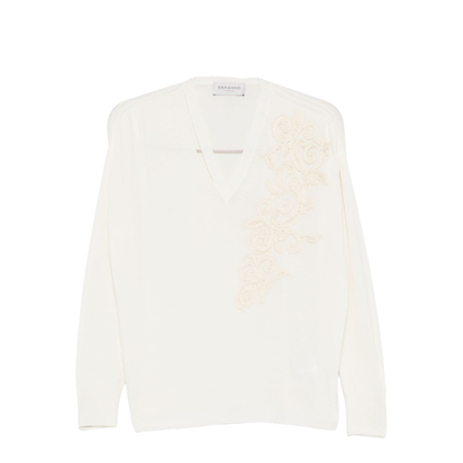 MAYFEYR - Ermanno Firenze - Sweaters White - D48EM007EP2MF333