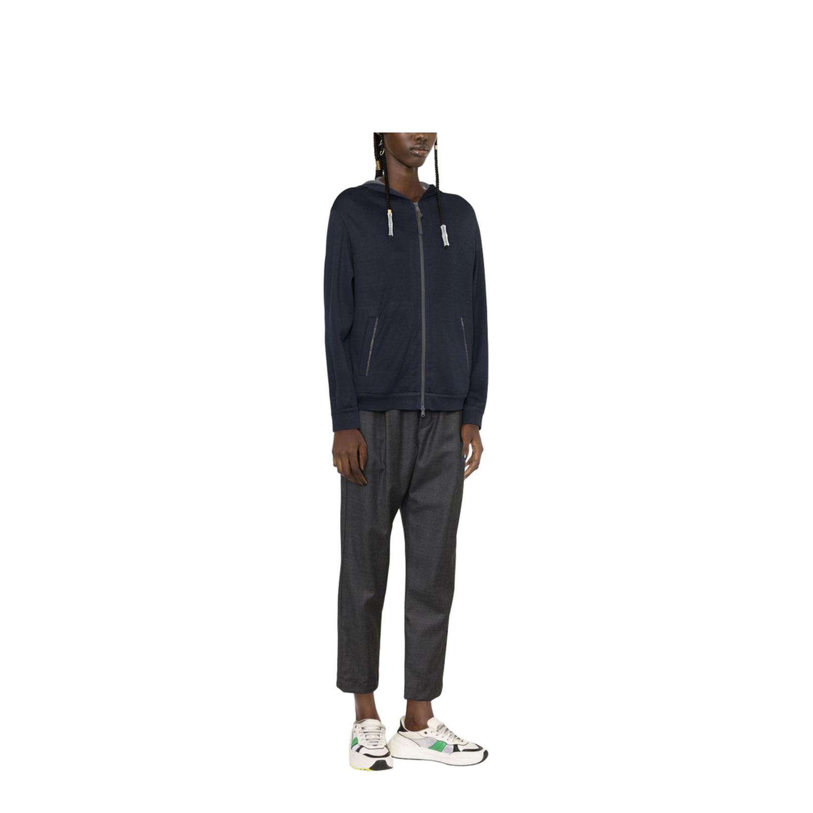 Cotton and Silk Hoodie