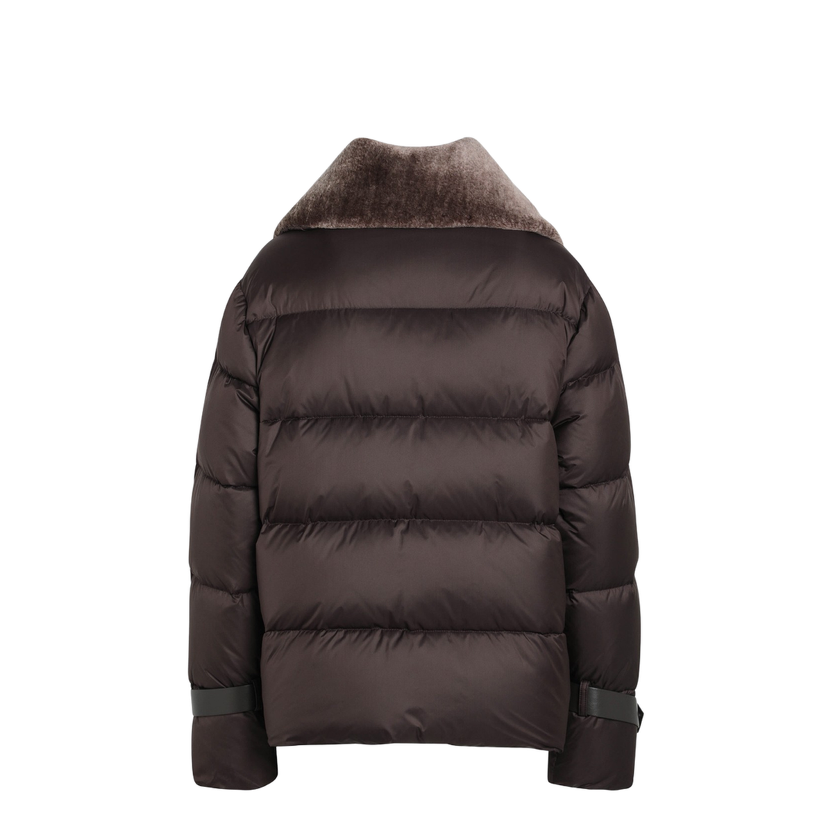 MAYFEYR - Fendi - Down Jacket Technical Fabric Brown - FAN212AT8VF1T6H