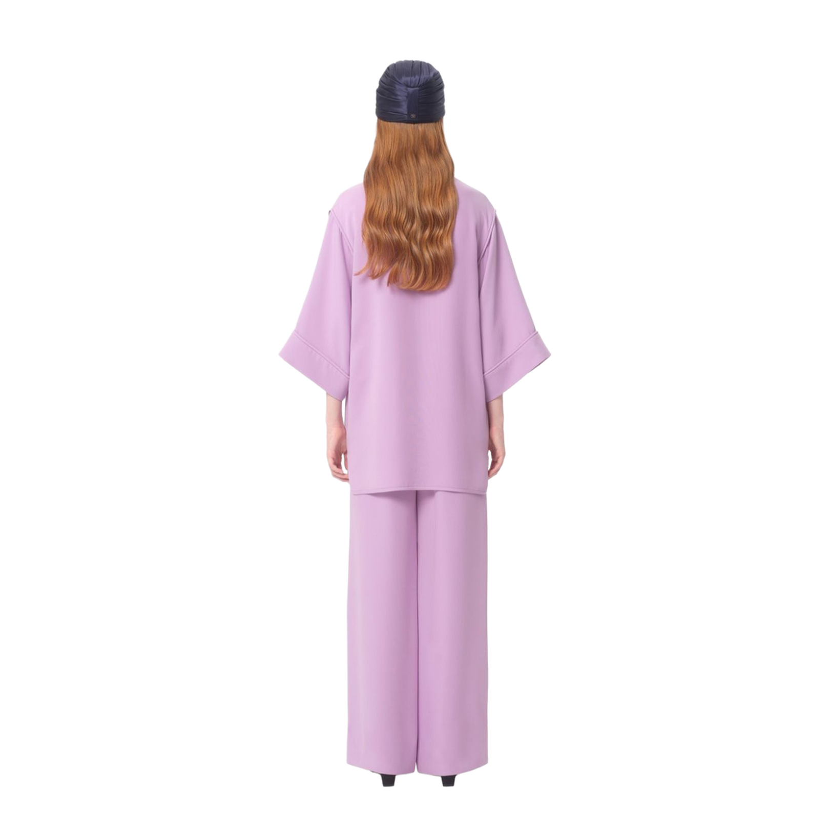 Lilac Silk Dress