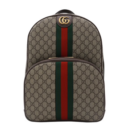 Ophidia Medium Canvas Backpack - Gray