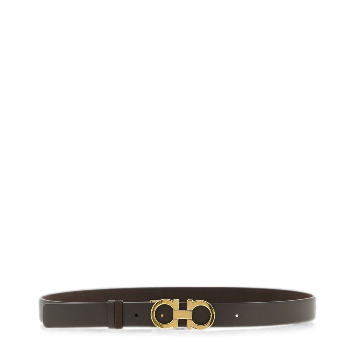 MAYFEYR - Ferragamo - Dark Brown Leather Suede Belt - 23A567789990133