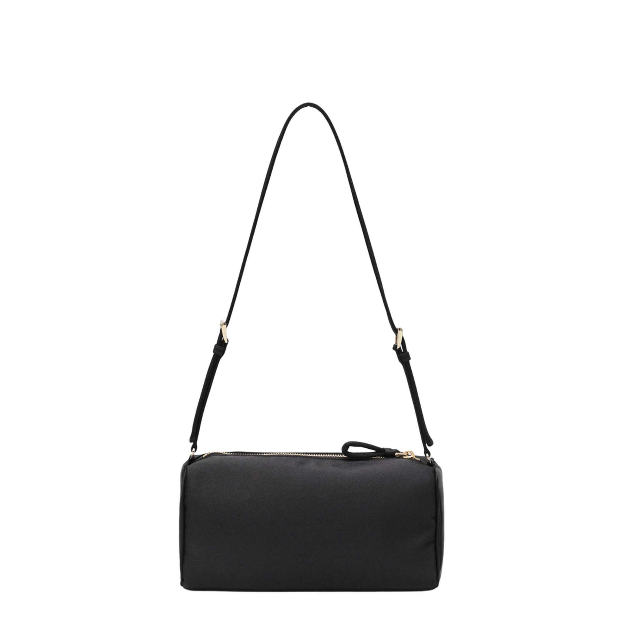 Black Satin Pouch