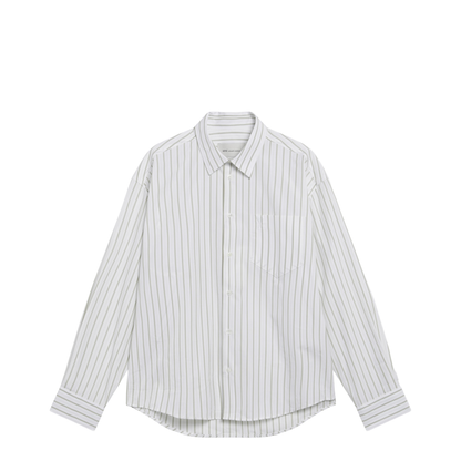 White Striped de Coeur Shirt