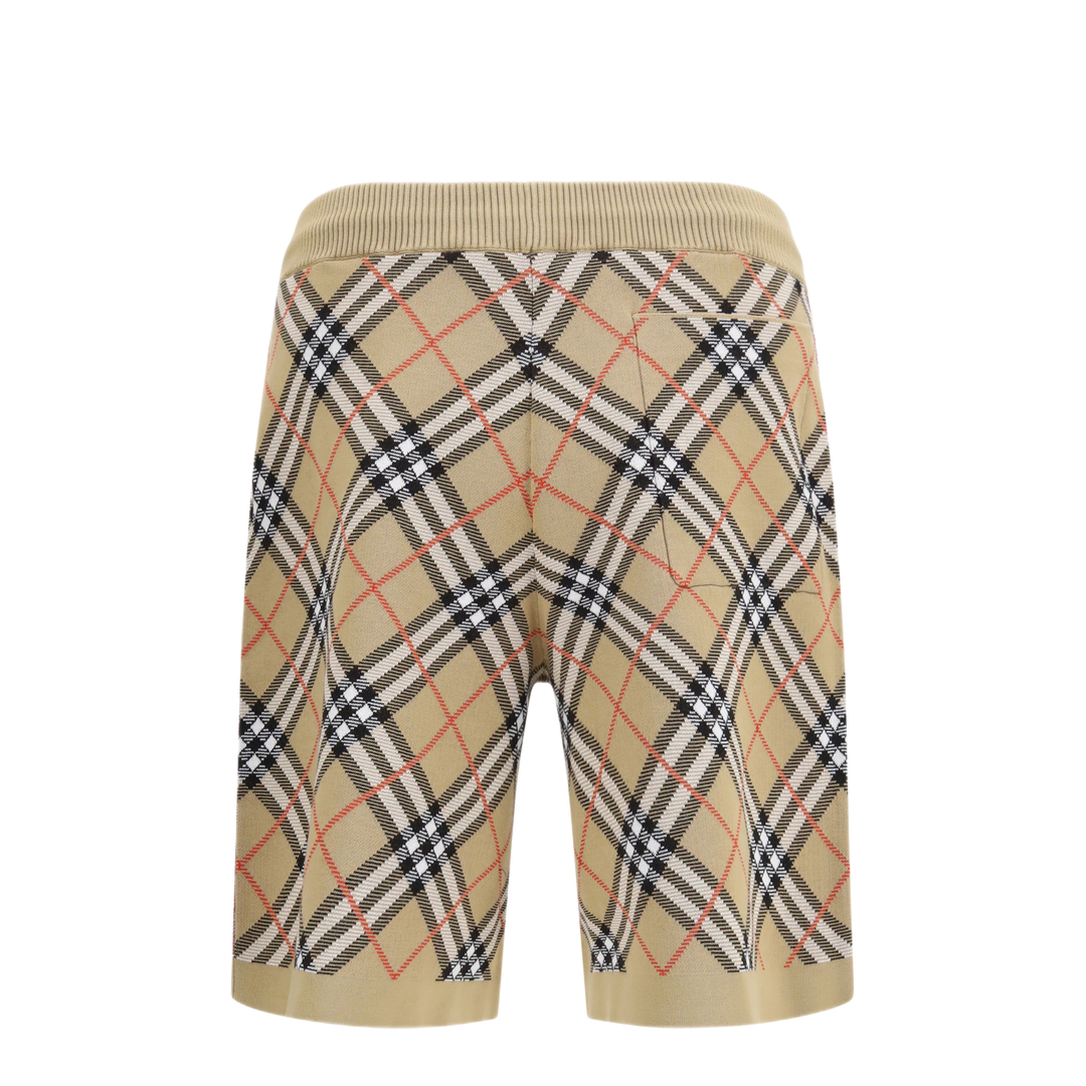 MAYFEYR - Burberry - Check Cotton Blend Shorts - 8127791B9368
