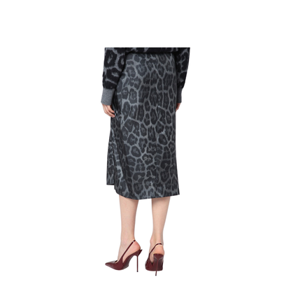 Silk Midi Skirt