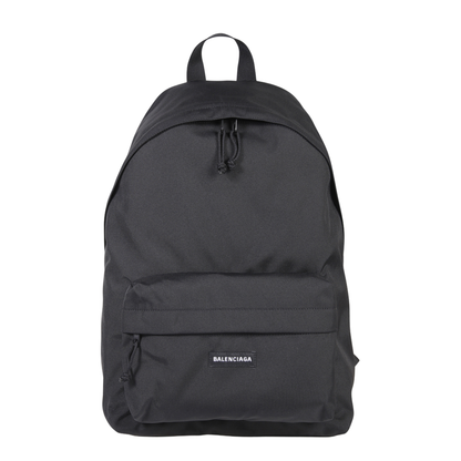 Explorer Nylon Backpack in Black