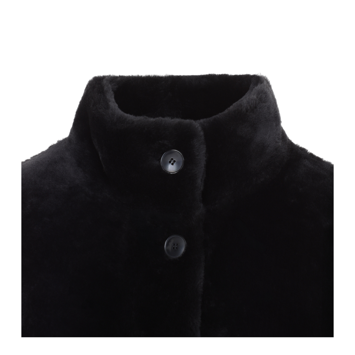 MAYFEYR - Yves Salomon - Short Shearling Coat - 27WYV62867MESIA9109