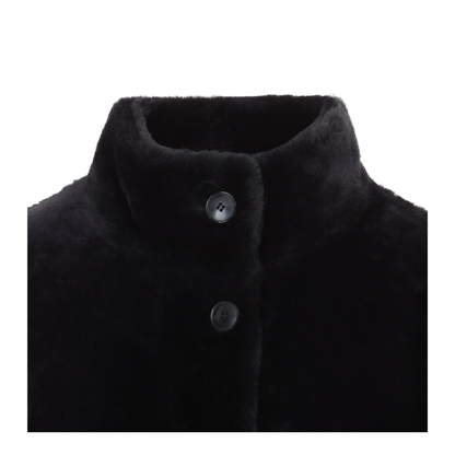 MAYFEYR - Yves Salomon - Short Shearling Coat - 27WYV62867MESIA9109