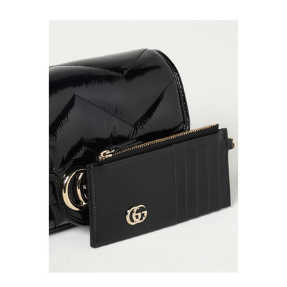 GG Marmont Patent Leather Shoulder Bag