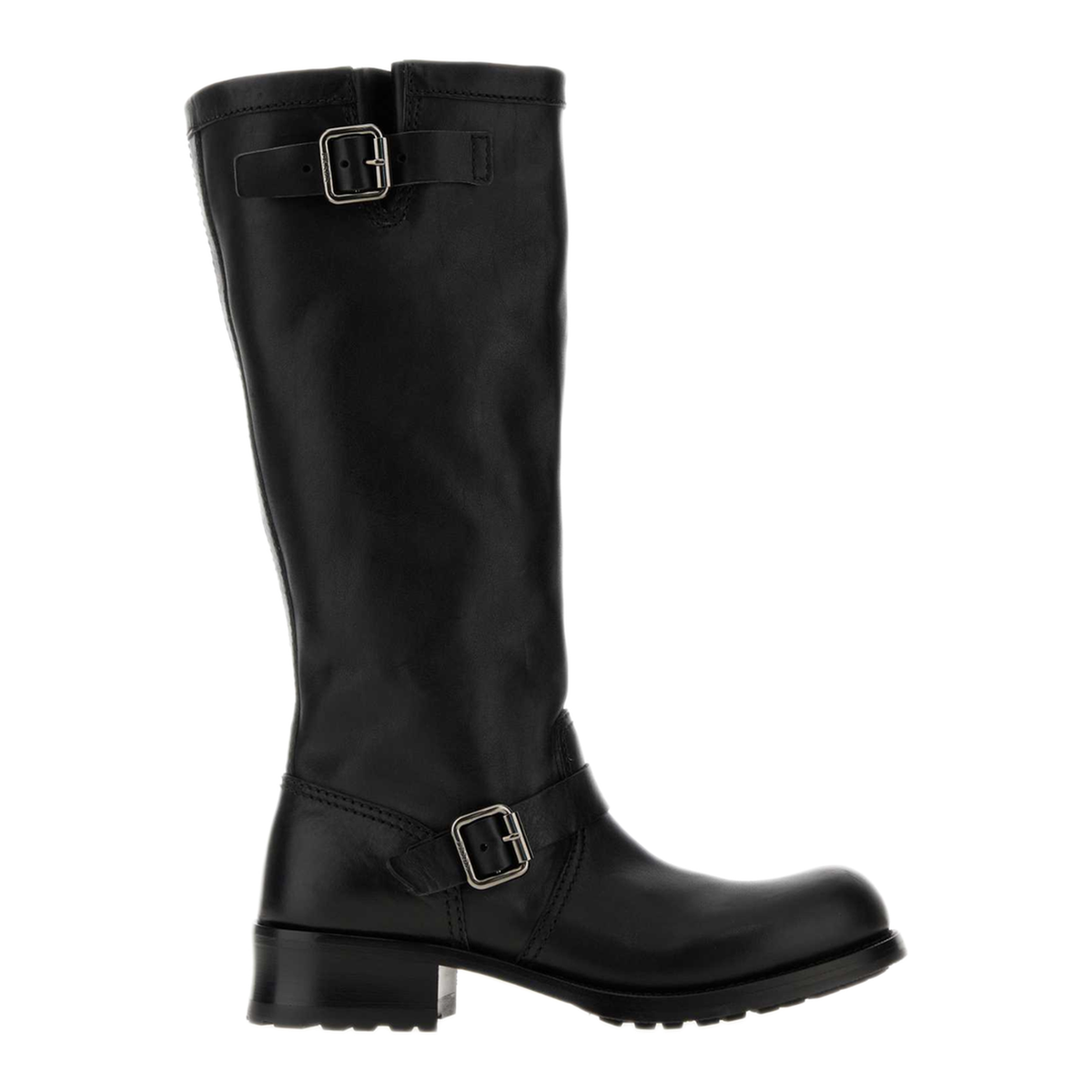 MAYFEYR - Prada - Black Leather Boots - 1W412OF040V69F0002