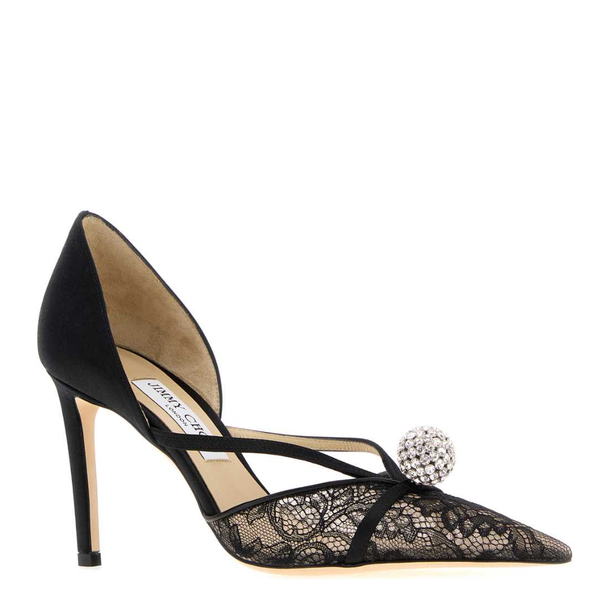 MAYFEYR - Jimmy Choo - Sacora Pump 85 - SACORAPUMP85FNBBLACRY
