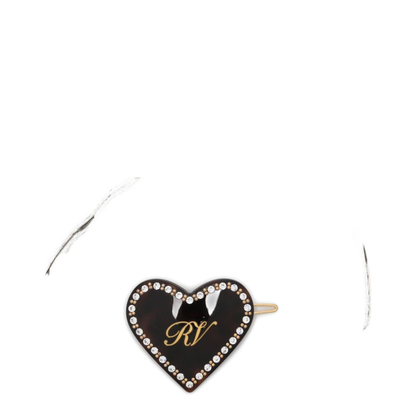 MAYFEYR - Roger Vivier - Heart Strass Hair Clip - REWAC940200AGKTART