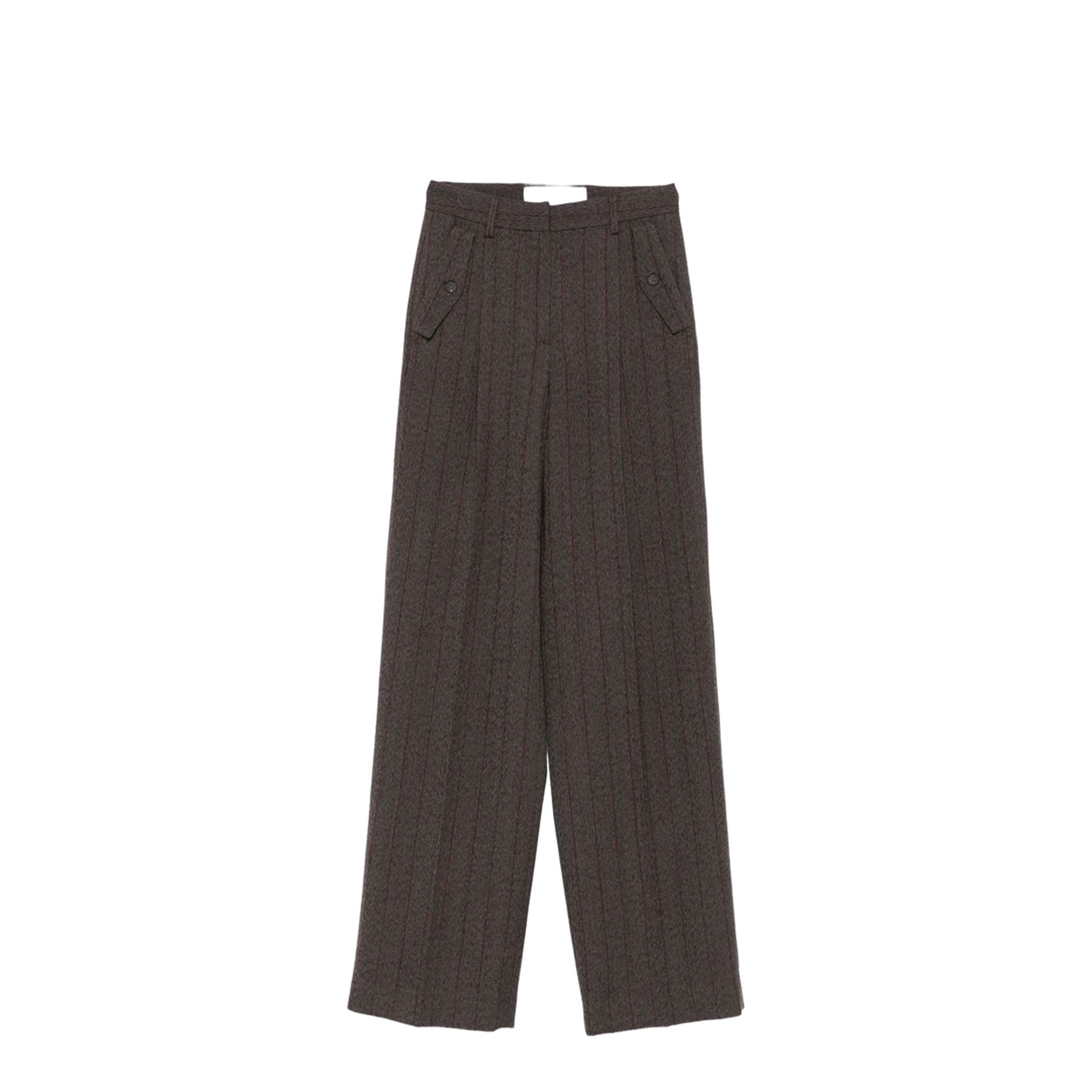 Pinstripe Trousers