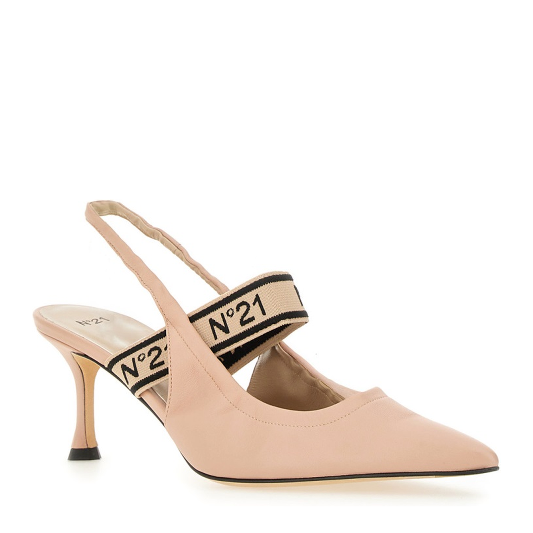MAYFEYR - N°21 - Slingback With Logo - 25EGPSB003NPEC001