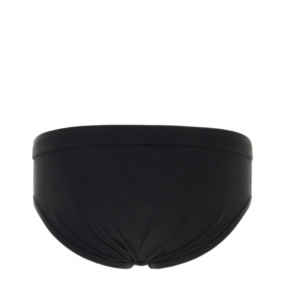 MAYFEYR - Dolce & Gabbana - Black Stretch Nylon Swimming Brief - M4A99JONR47N0000