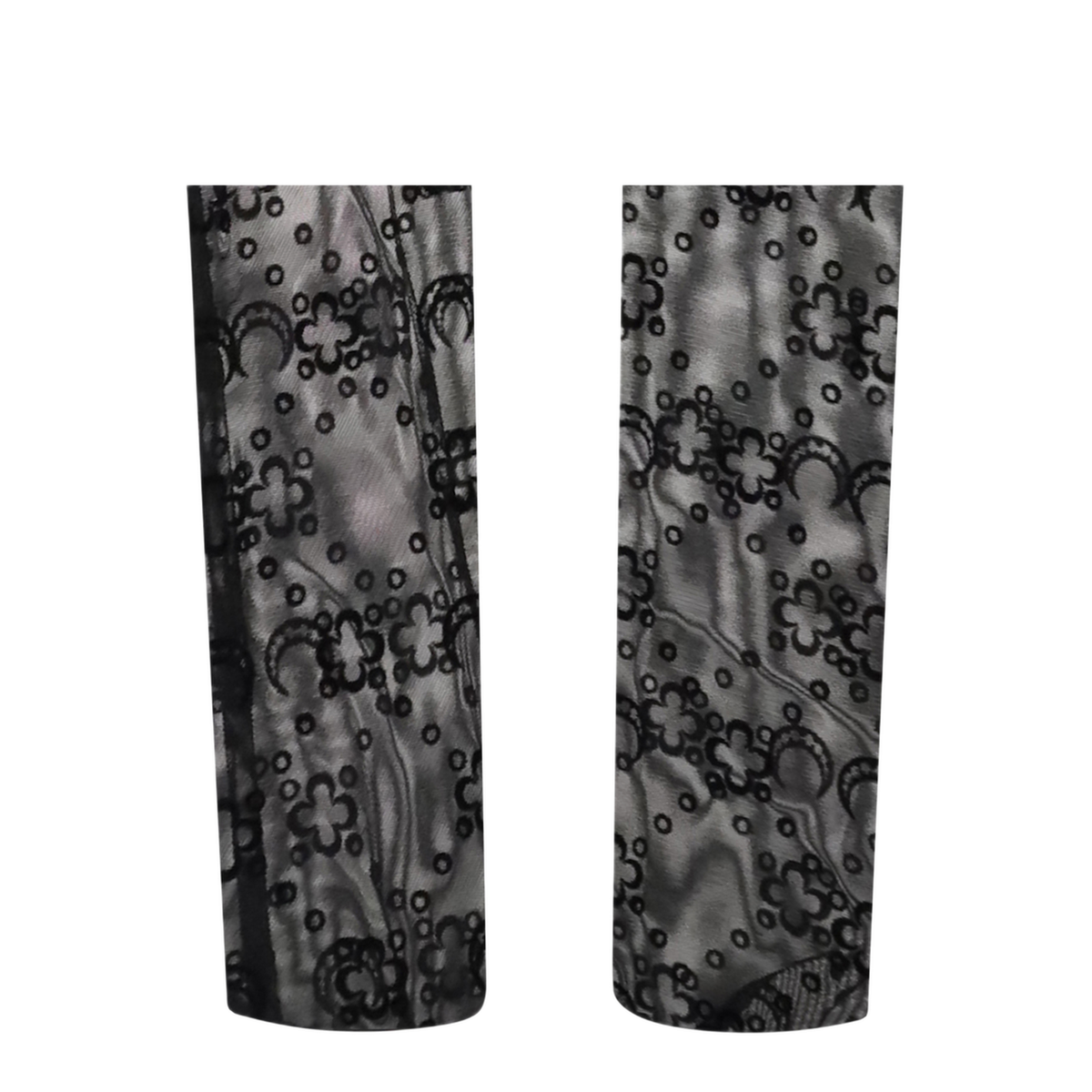 MAYFEYR - Marine Serre - Recycled Mesh Flocked Tights - WUW034ACJER0005BK99