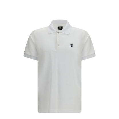 MAYFEYR - Fendi - Ff Logo Piqué Polo - FY1309AY0I