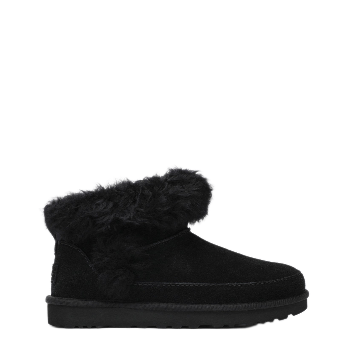 MAYFEYR - Ugg - Black Classic Ultra Mini Chalet Boots - 1173832SUEBLK